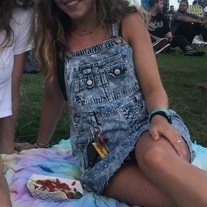 urban outfitters overall dress